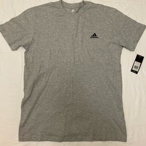 Adidas Mens Large Gray Shirt